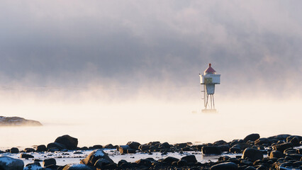 Lighthouse in Larkollen Norway