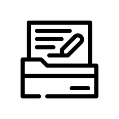 Fototapeta premium evidence line icon