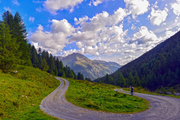 Das Lareintal, Seitental des Paznauntals in Tirol (Österreich)