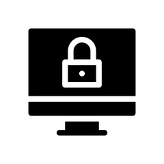 password glyph icon