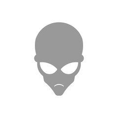 icon vector alien illustration design