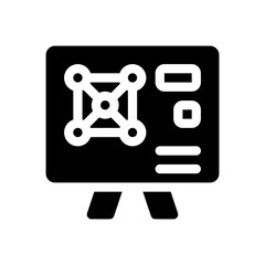 presentation glyph icon
