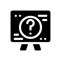 presentation glyph icon