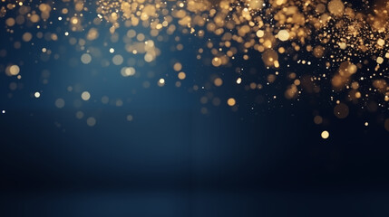 Abstract backround with gold