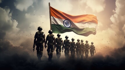 India Army Day - obrazy, fototapety, plakaty