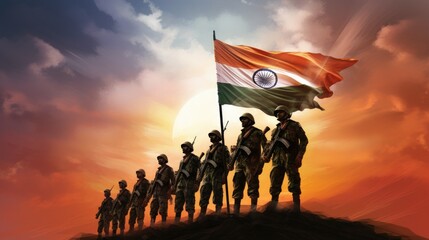 India Army Day - obrazy, fototapety, plakaty