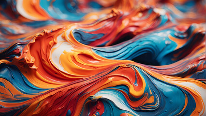 abstract background with waves