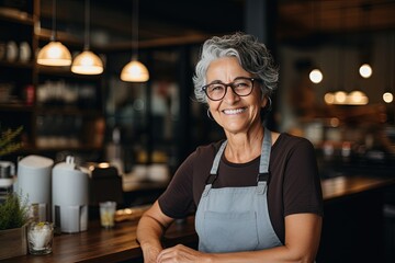 Radiant Joyful Senior Woman Embracing a Vibrant Life Retirement Bliss