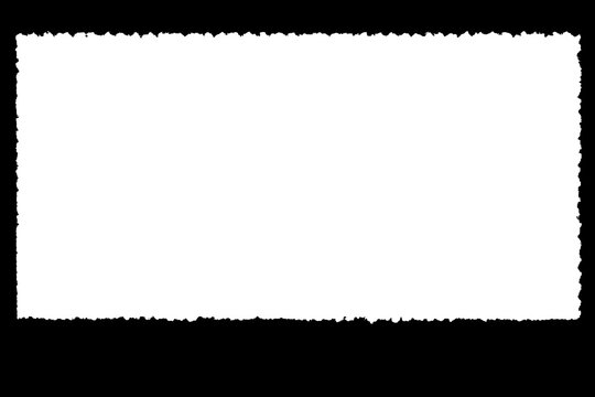 Decorative Black & White Edge. Type Text Inside, Use as Overlay or for Layer Mask	
