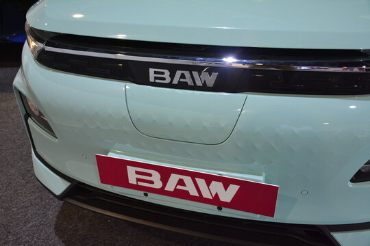 Baw brumby at Philippine electric vehicle summit in Pasay, Philippines