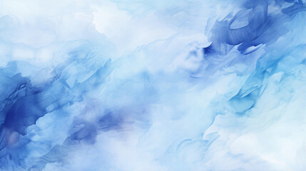 Blue watercolor abstract background