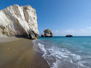 Fototapeta na wymiar Cyprus Republic, Aphrodite Rock