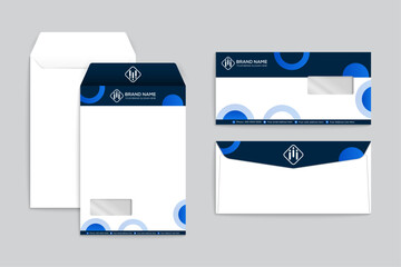 Abstract geometric envelope design