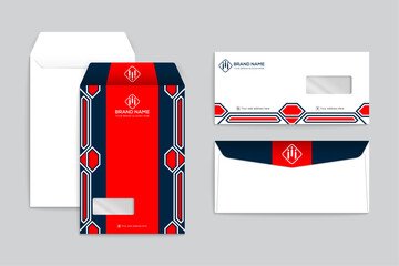 Minimalist envelope template