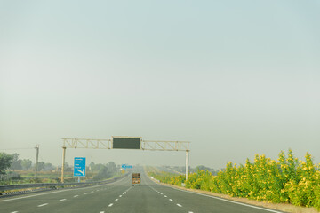 the Mumbai-Pune Expressway near Pune India. The Expressway is officially called the Yashvantrao...