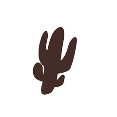 Obraz premium Ginger vector silhouette 