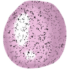 orange, handle, triangle, circle, polka dot ,