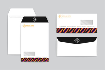 Hotel information envelope design