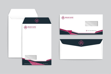 Elegant envelope template