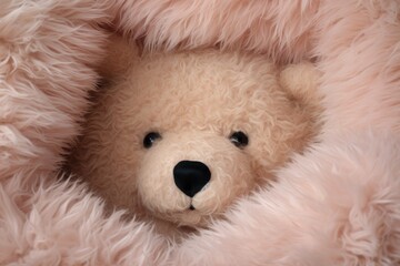 Soft Fuzzy Teddy Bear Fur.