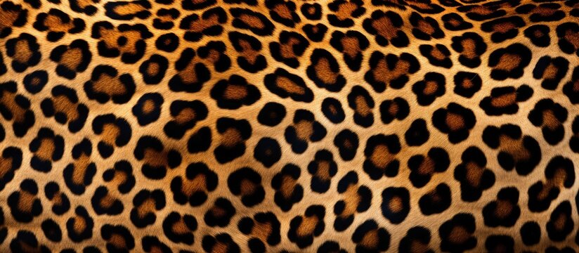 Leopard stripes create a textured print fabric background