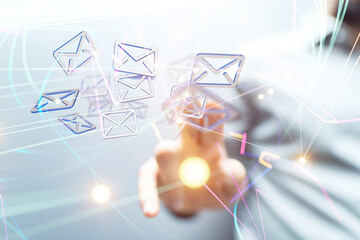 mail communication support contact concept service