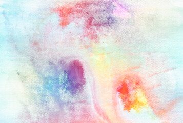 Abstract hand drawn watercolor  Brush