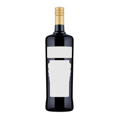 Set of wine isolated on the background. Ready to apply to your design. PNG picture.