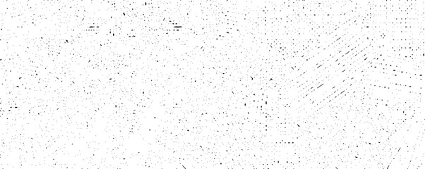 Fototapeta premium Distressed black texture. Dust overlay textured grain noise particles. Dark grainy texture on white background. 