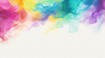 colorful water color background with splash details