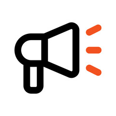 megaphone line icon