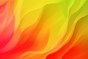 Orange, Green, and red abstract background