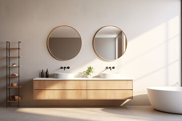 bathroom minimal authentic interior design