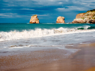 beach and sea
