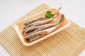 氷下魚の一夜干し