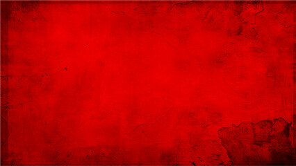 Close-up long and wide texture of natural red fabric or cloth in light red color. Fabric texture of natural cotton or linen textile material. Red canvas background.