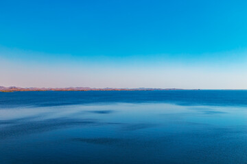 View from the Aswan Dam to Lake Nasser