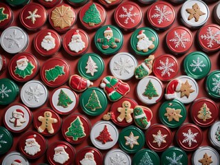 A Pile Of Christmas Cookies