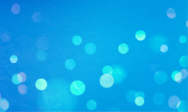 Blue color bokeh background for seasonal, holidays, event and celebrations