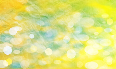 Yellow bokeh background for seasonal, holidays, event and celebrations