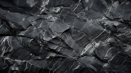 black and white texture of stone background. Generative AI