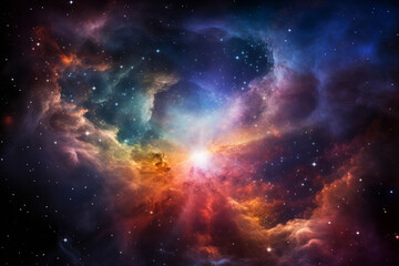 Generative ai cosmic galaxy space dust universe