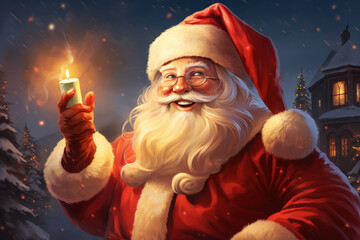 Christmas Santa Claus Illustration

