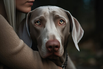 Labrador grey - Generative AI