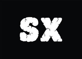 SX LETTER LOGO AND MONOGRAM LOGO