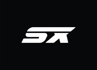 SX LETTER LOGO AND MONOGRAM LOGO