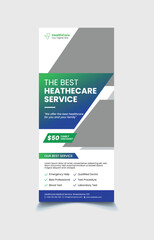 Medical Rollup Banner Design template