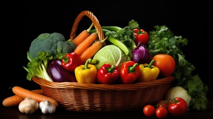 basket of vegetables