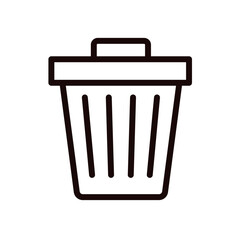 trash bin icon