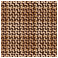 Houndstooth style fabric seamless vector graphic. Traditional design, also known as dogtooth, houndstooth pattern.